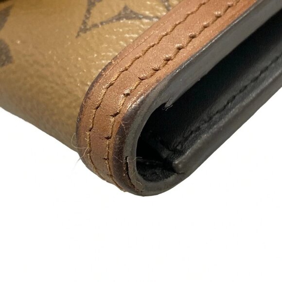 Auth LOUIS VUITTON Portefeiulle Dauphine Compact M68725 Monogram Reverse CA3240 - Picture 6 of 11